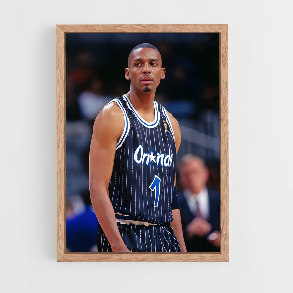 ap-penny hardaway-5 cadre Bois clair