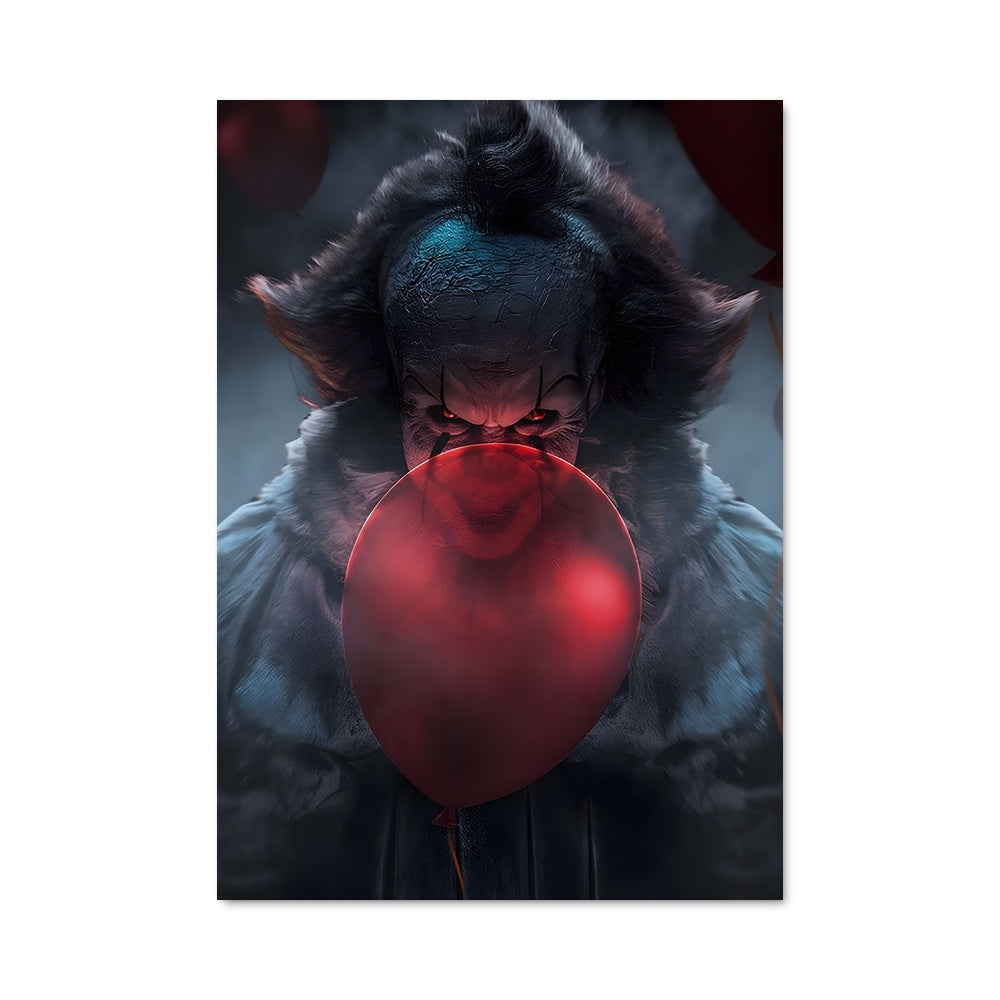 Poster Le Clown Maléfique