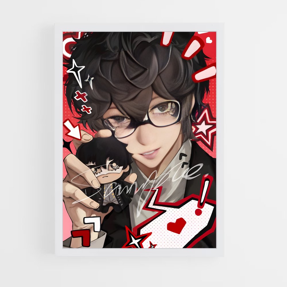 ap-persona 5-3 cadre Blanc