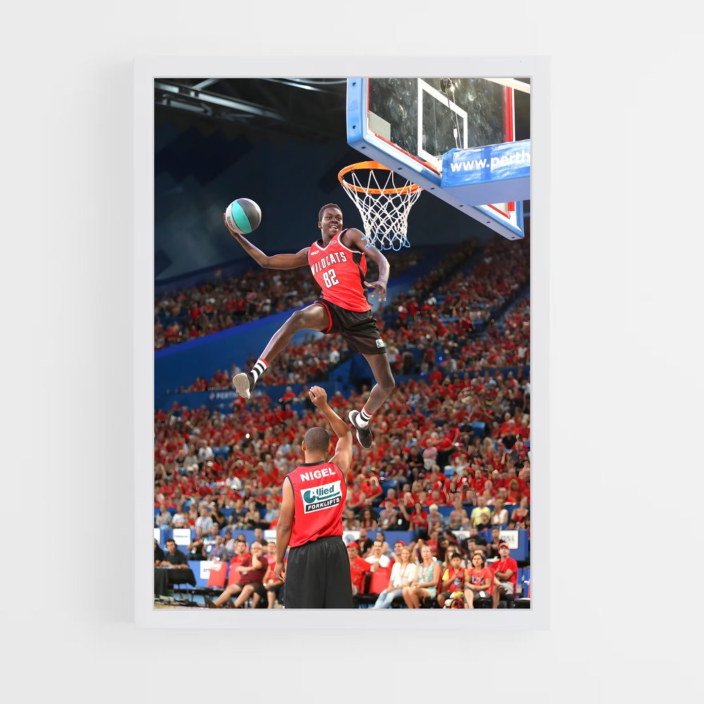 ap-perth wildcats basketball-1 cadre Blanc