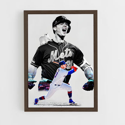 ap-pete alonso-1 cadre Bois foncé
