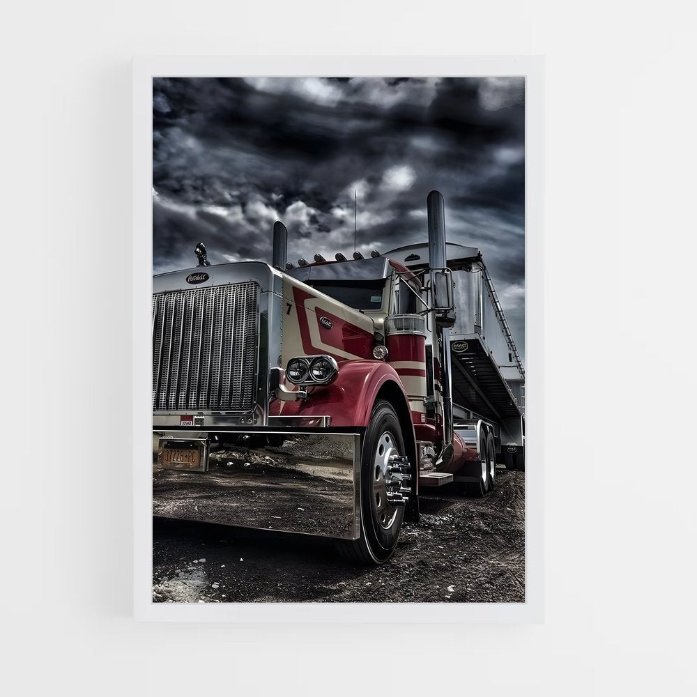 ap-peterbilt 379-2 cadre Blanc