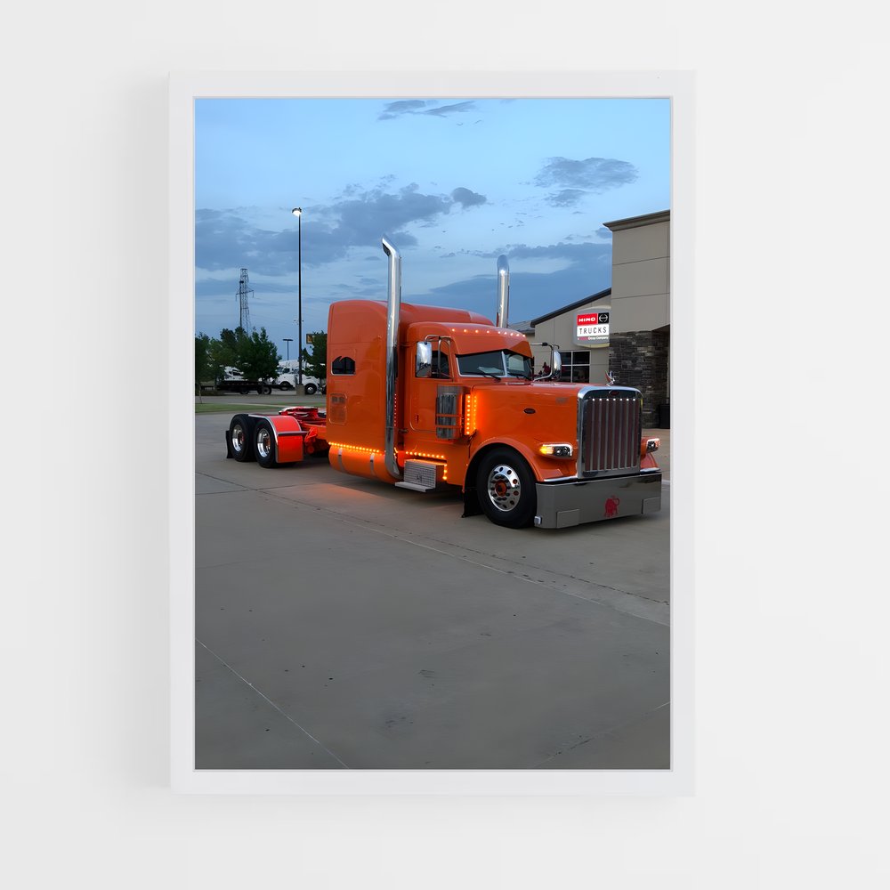 ap-peterbilt 389-2 cadre Blanc