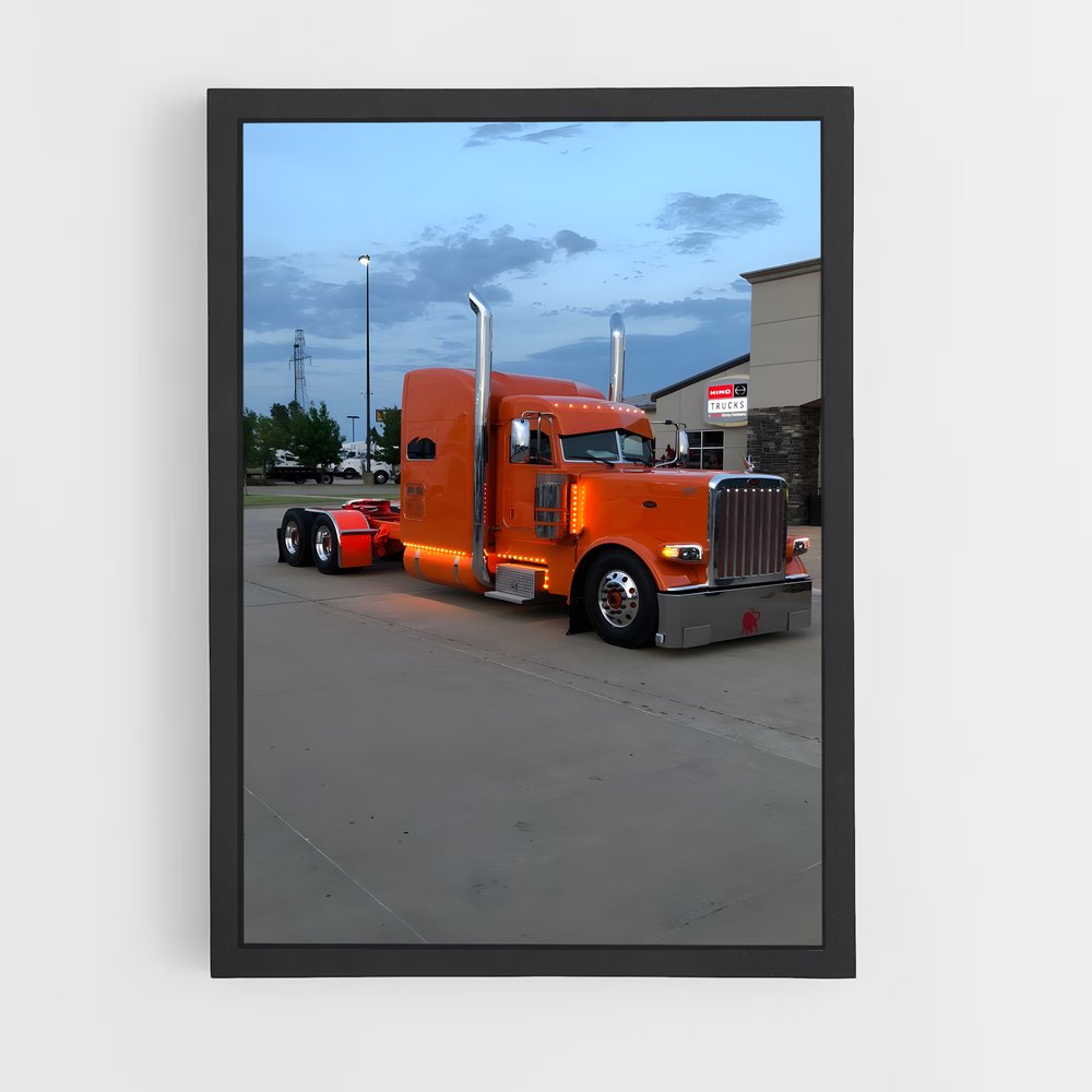 ap-peterbilt 389-2 cadre Noir