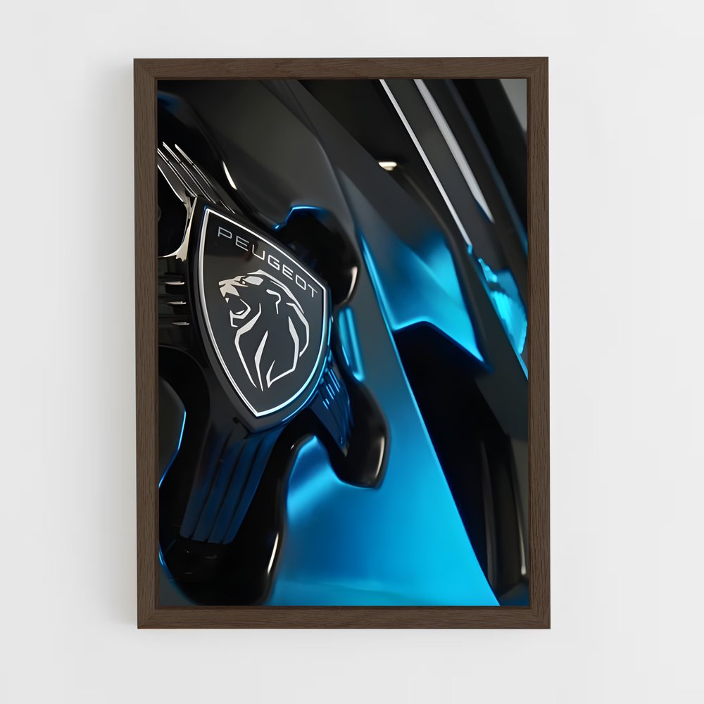 ap-peugeot-1 cadre Bois foncé