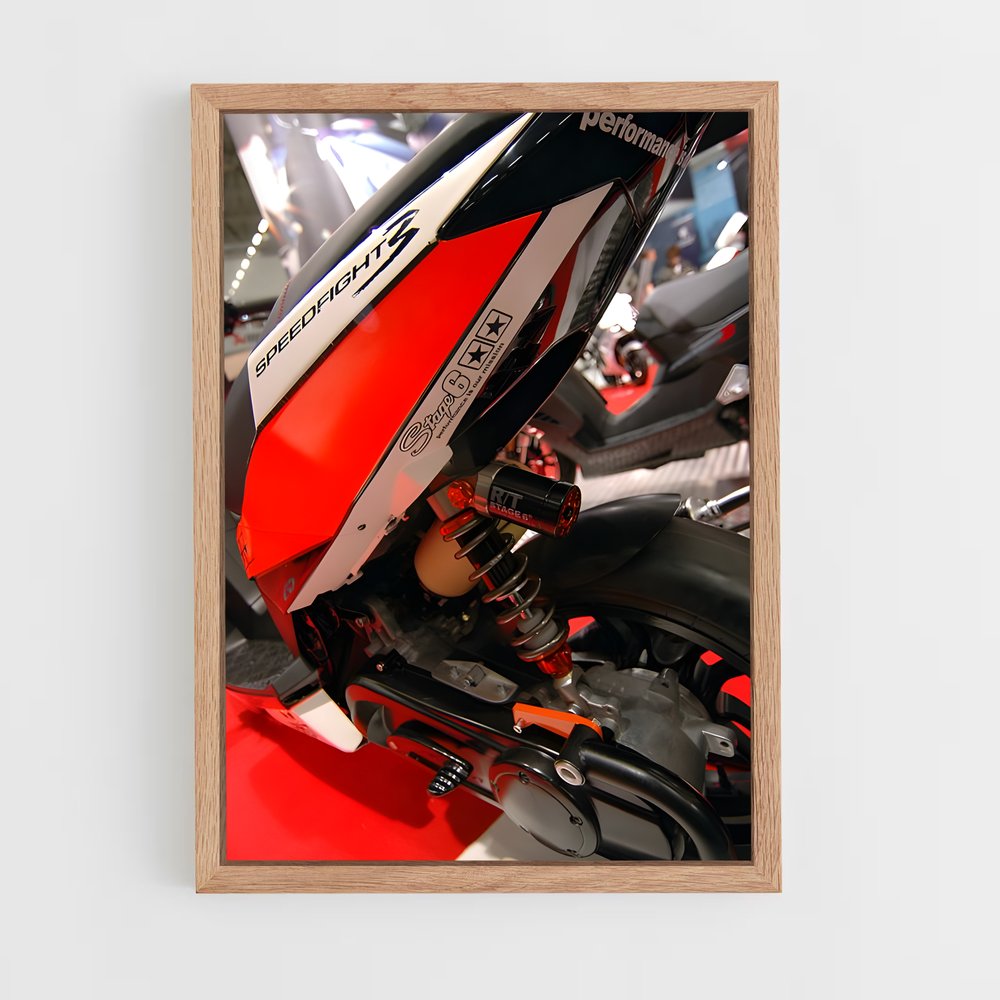 ap-peugeot speedfight-2 cadre Bois clair