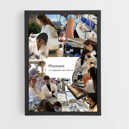 ap-pharmacist-3 cadre Noir