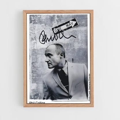 ap-phil collins-5 cadre Bois clair