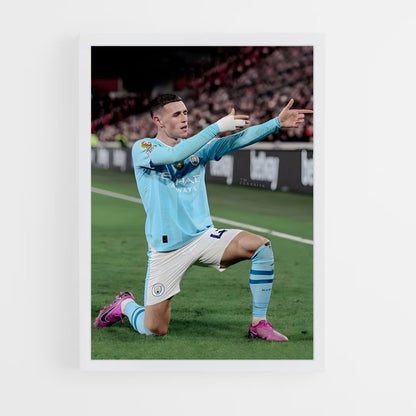 ap-phil foden-11 cadre Blanc