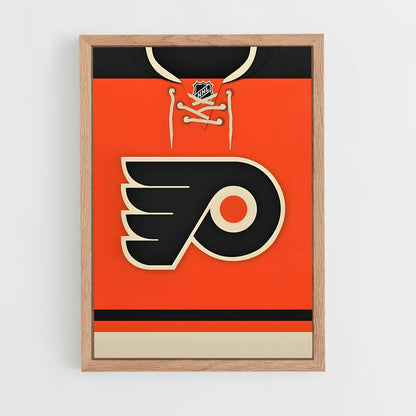 ap-philadelphia flyers-3 cadre Bois clair