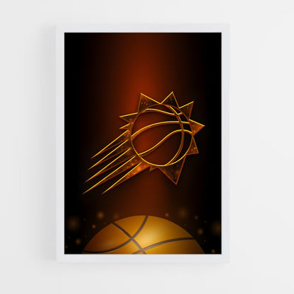 ap-phoenix suns-9 cadre Blanc