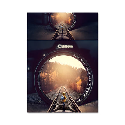 Poster Sur les Rails de la Vie
