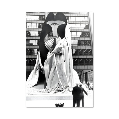Poster L'Homme et la Statue
