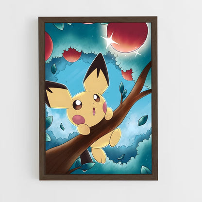 ap-pichu-1 cadre Bois foncé