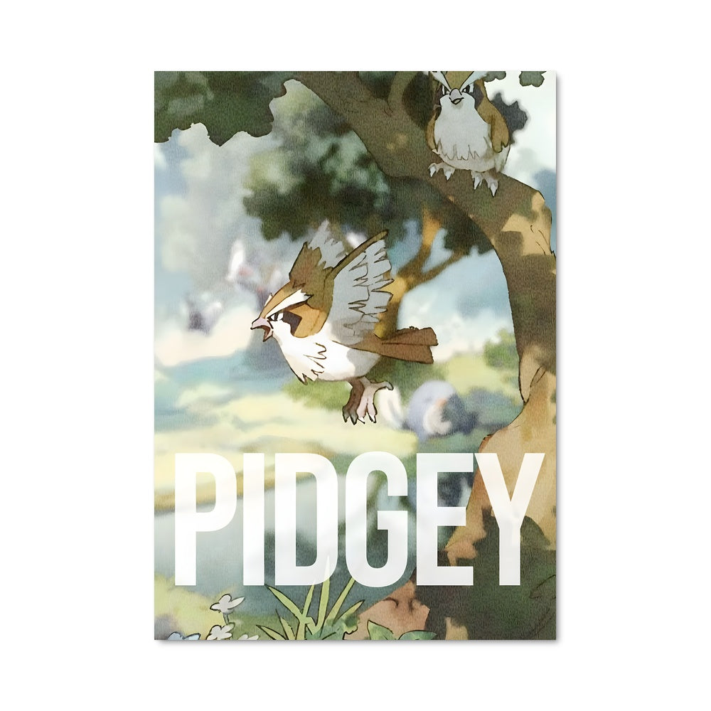 Poster Pidgey Perché
