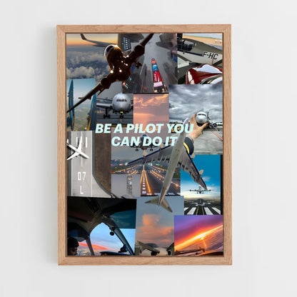 ap-pilot-3 cadre Bois clair