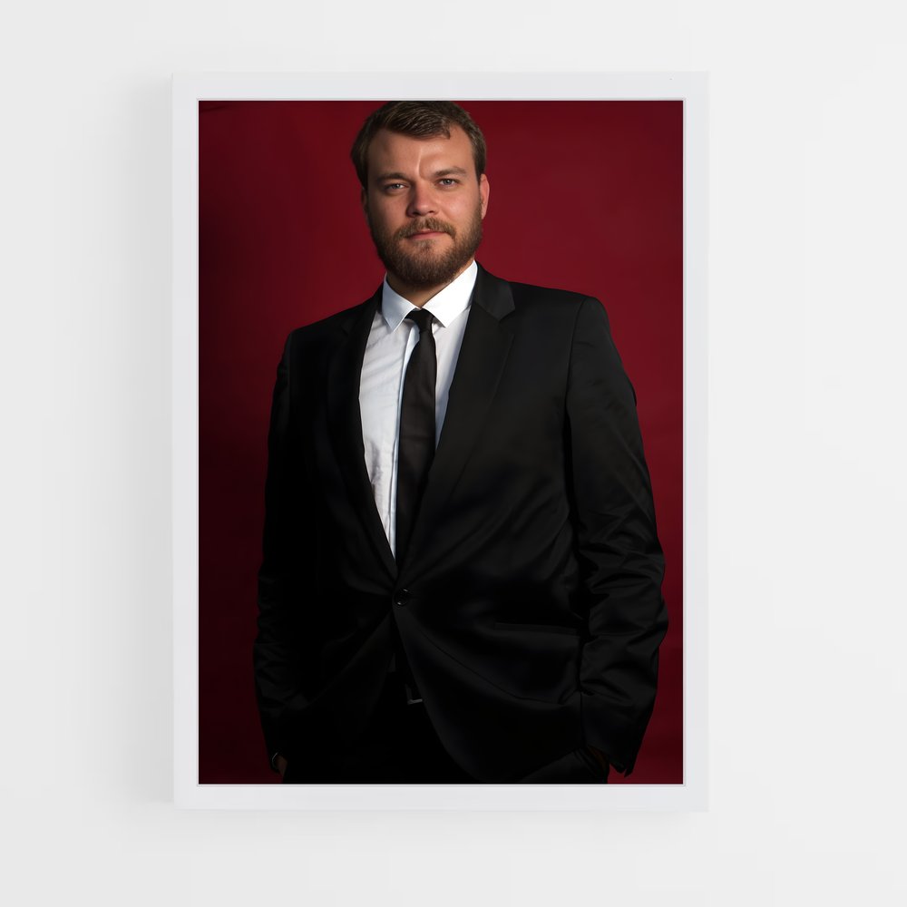 ap-pilou asbæk-8 cadre Blanc
