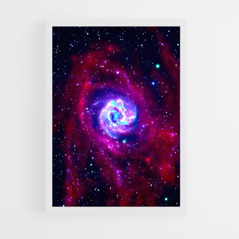 ap-pinwheel galaxy-4 cadre Blanc