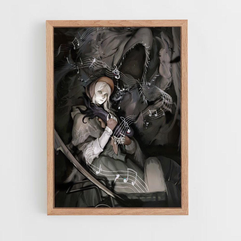 ap-plain doll-1 cadre Bois clair