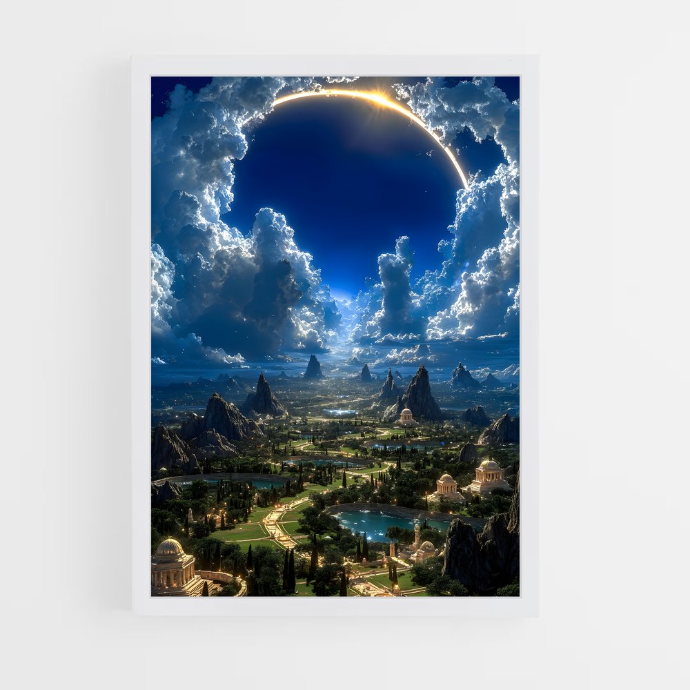 ap-planet landscapes-2 cadre Blanc