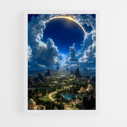 ap-planet landscapes-2 cadre Blanc