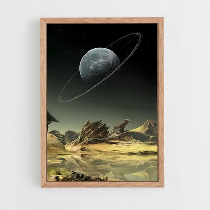ap-planet landscapes-6 cadre Bois clair