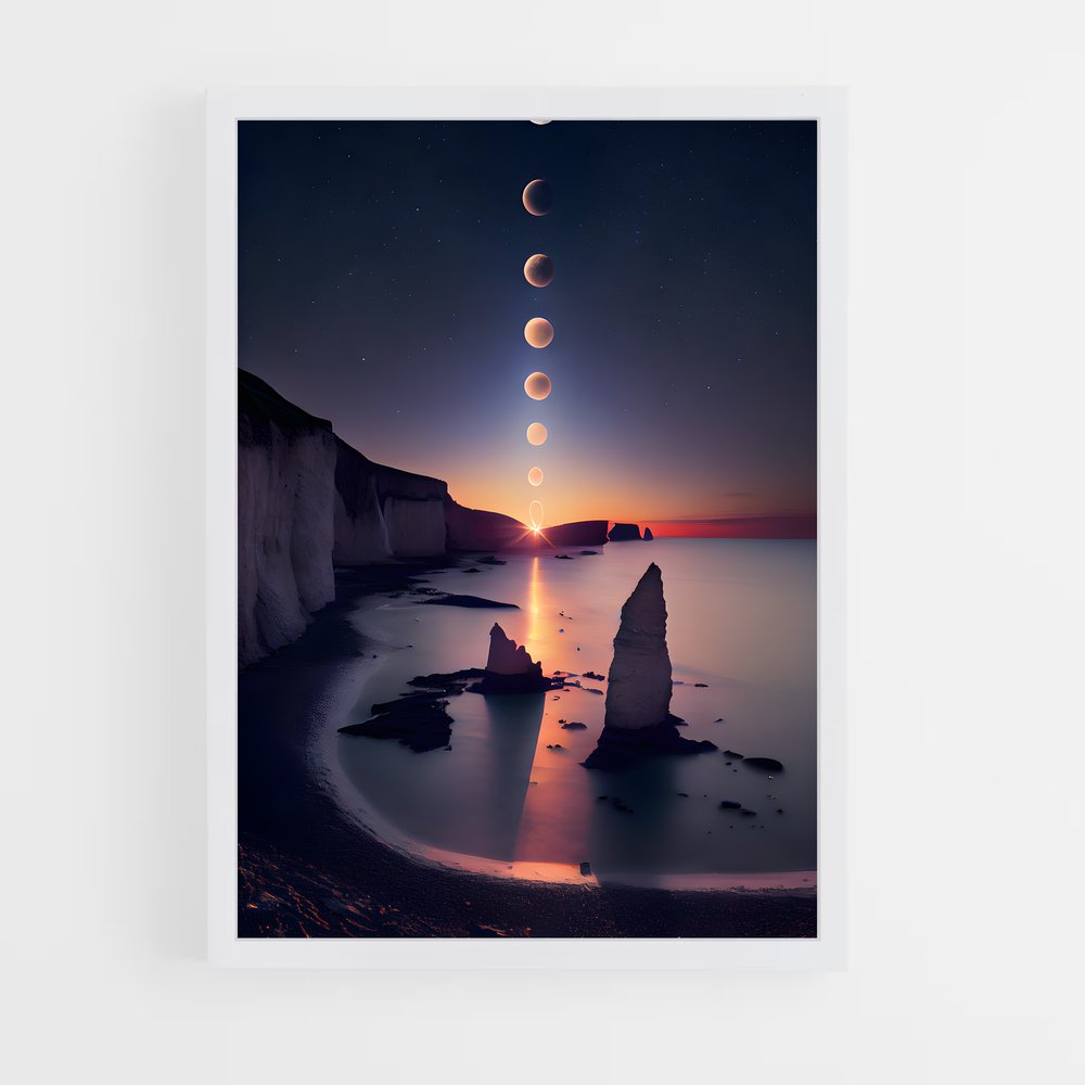 ap-planetary alignment-1 cadre Blanc