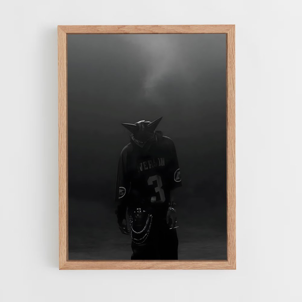 ap-playboi carti-4 cadre Bois clair