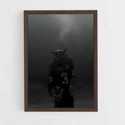 ap-playboi carti-4 cadre Bois foncé