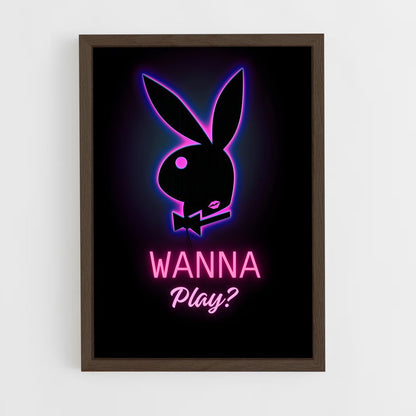 ap-playboy-3 cadre Bois foncé