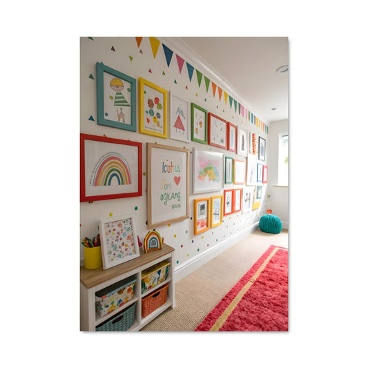Poster Mosaïque de Couleurs