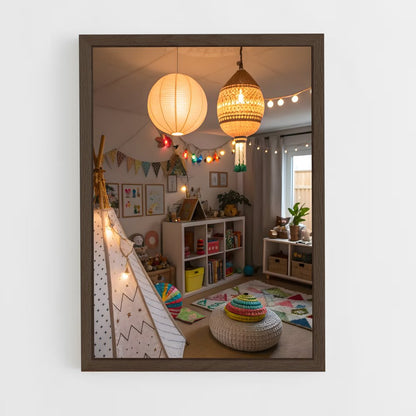 ap-playroom-5 cadre Bois foncé