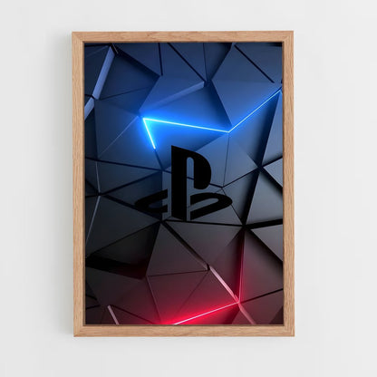 ap-playstation-2 cadre Bois clair