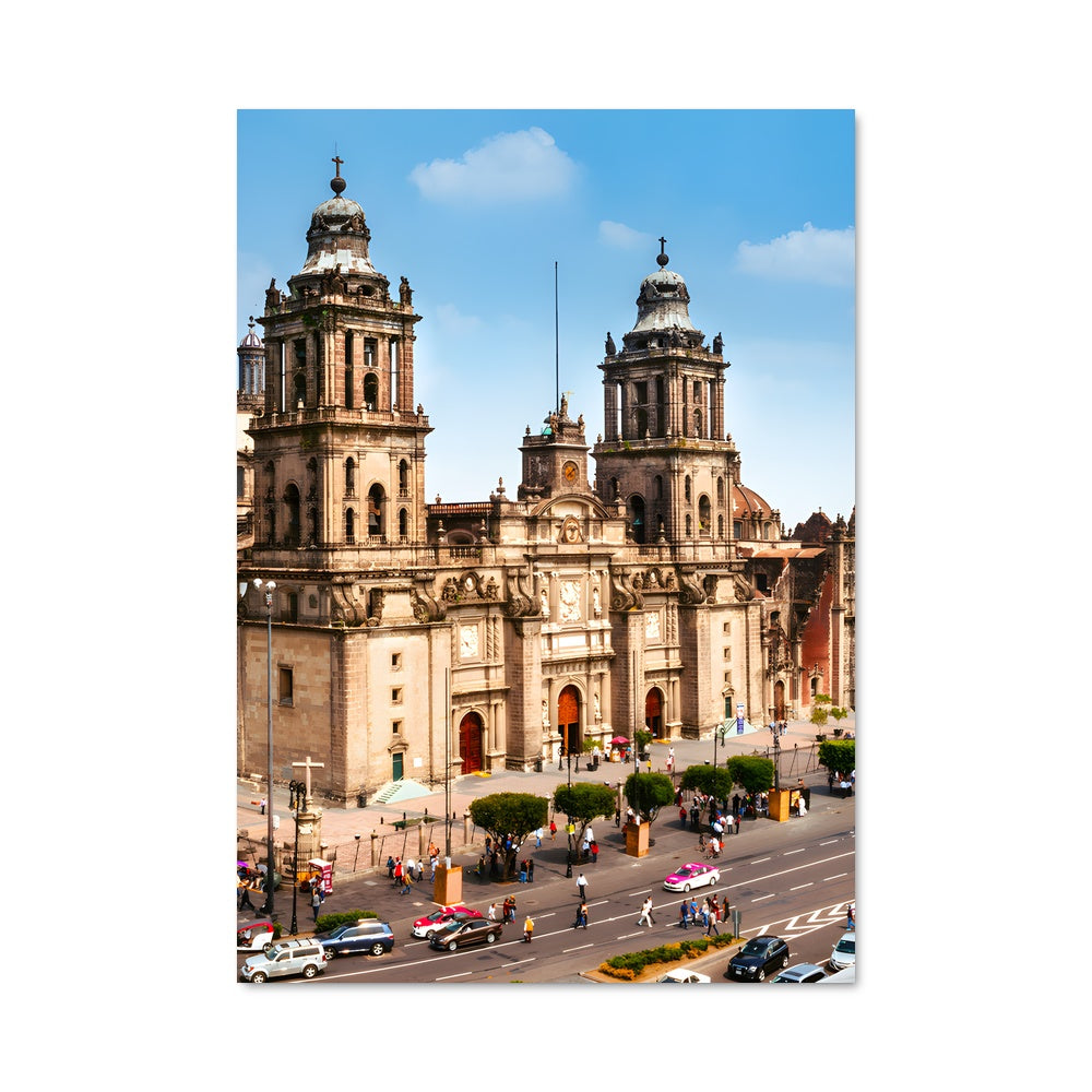 Poster Édifice de Mexico