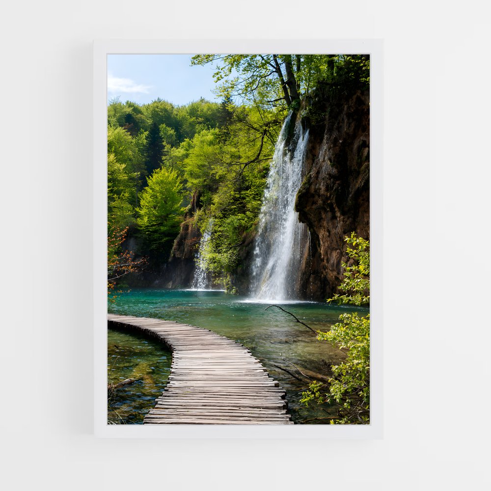 ap-plitvice lakes-1 cadre Blanc