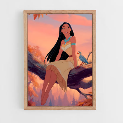 ap-pocahontas-2 cadre Bois clair