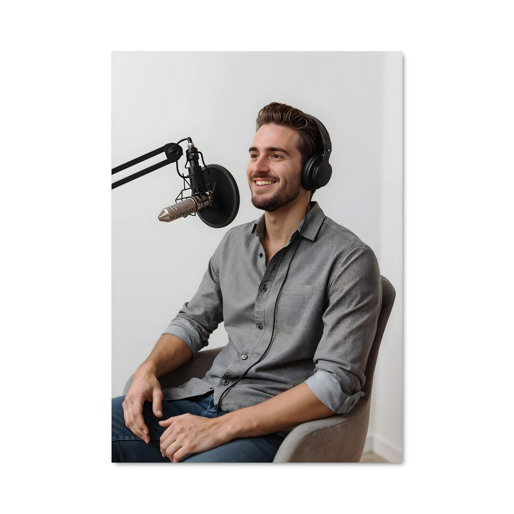 Poster Podcasting Vibes