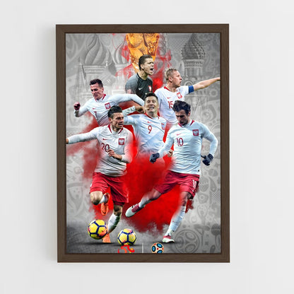 ap-poland national football team-2 cadre Bois foncé