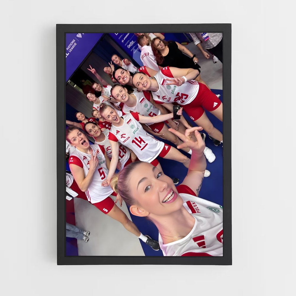 ap-poland national volleyball team-2 cadre Noir