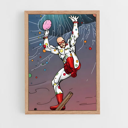 ap-polka dot man-1 cadre Bois clair