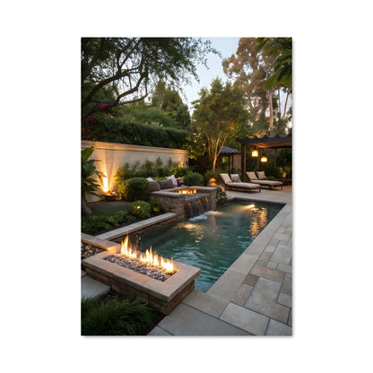 Poster Pool area 24000