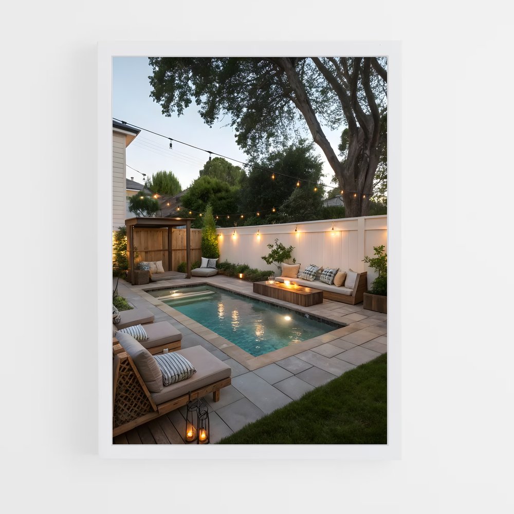 ap-pool area-1 cadre Blanc