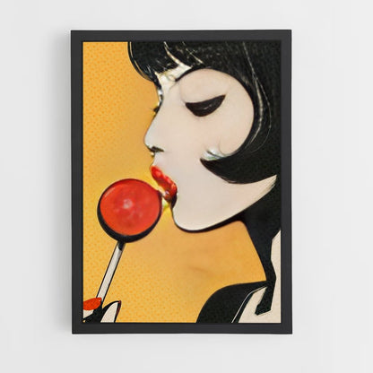 ap-pop art-7 cadre Noir