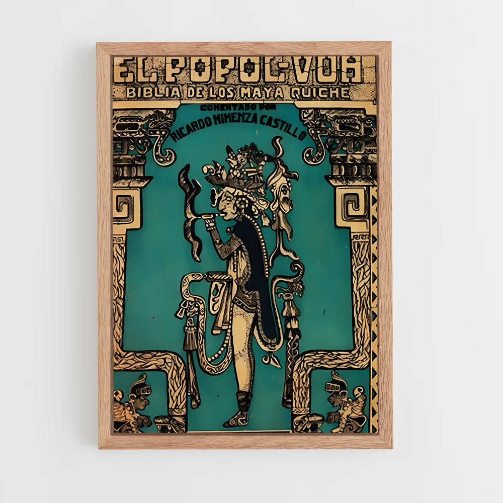 ap-popol vuh-1 cadre Bois clair