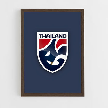 ap-port fc thailand-1 cadre Bois foncé