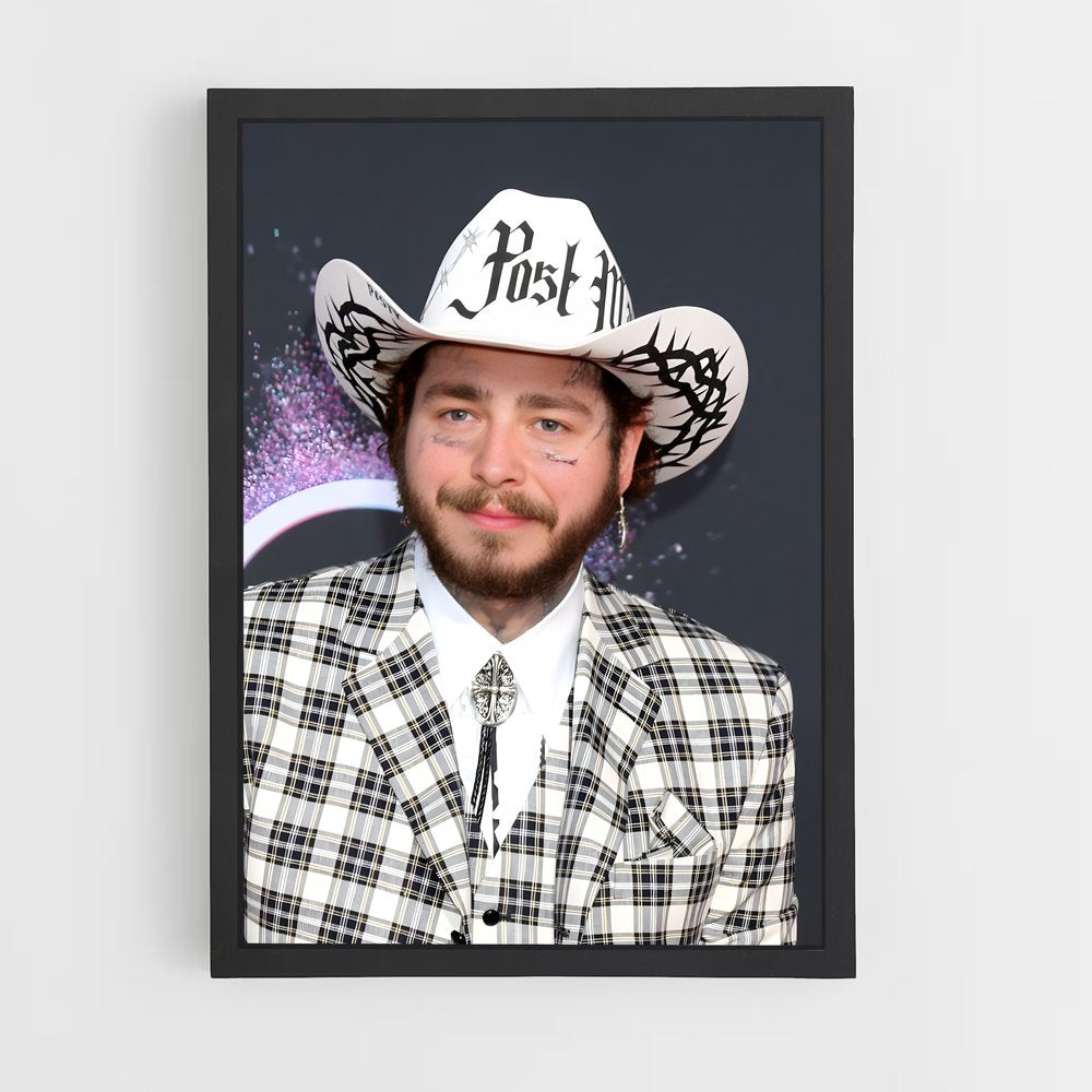 ap-post malone-1 cadre Noir