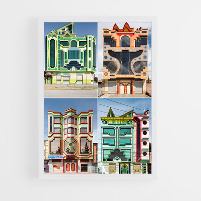 ap-postmodern architecture-5 cadre Blanc