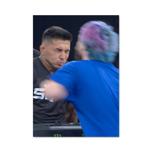 Poster Blue Slap Champion