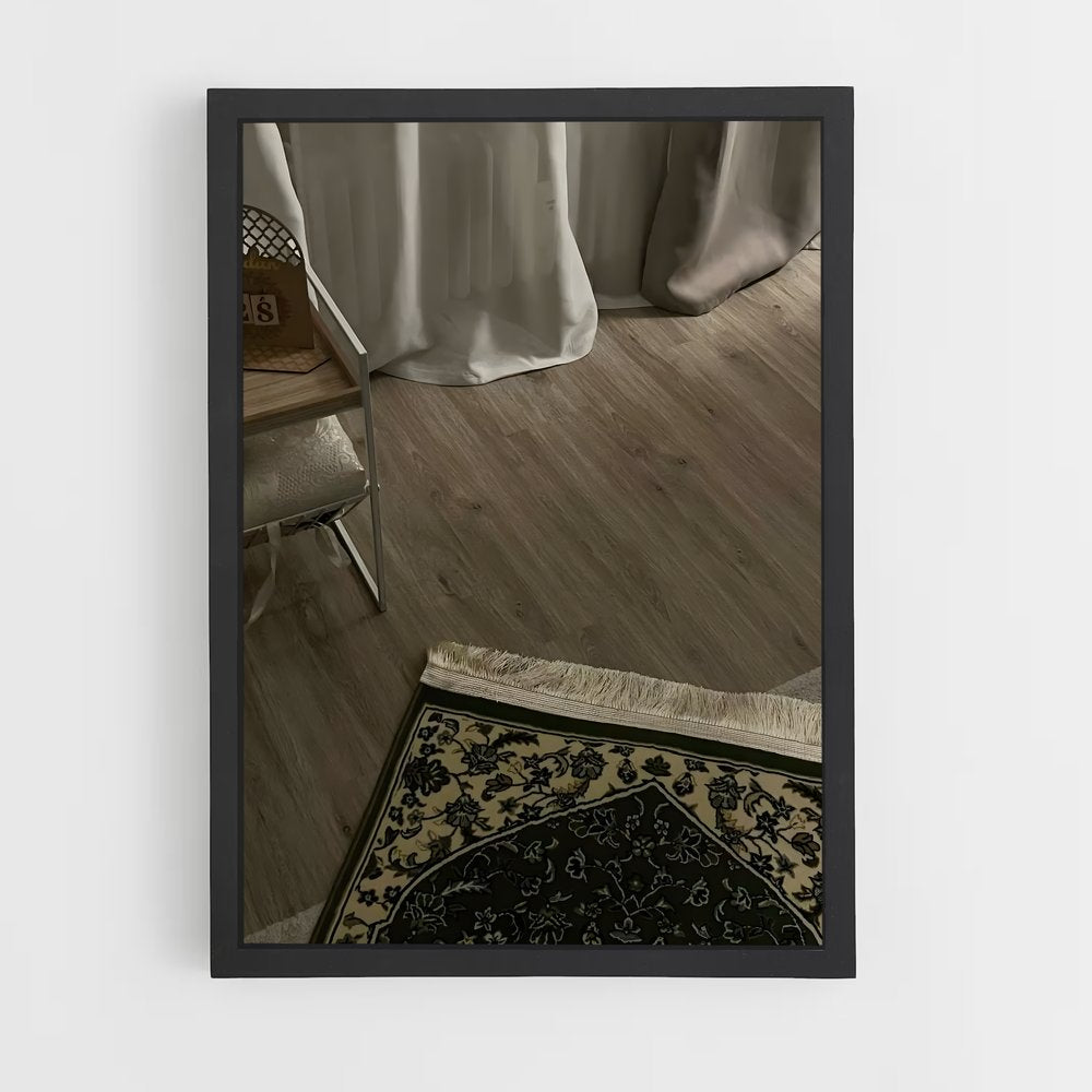 ap-prayer mat-2 cadre Noir