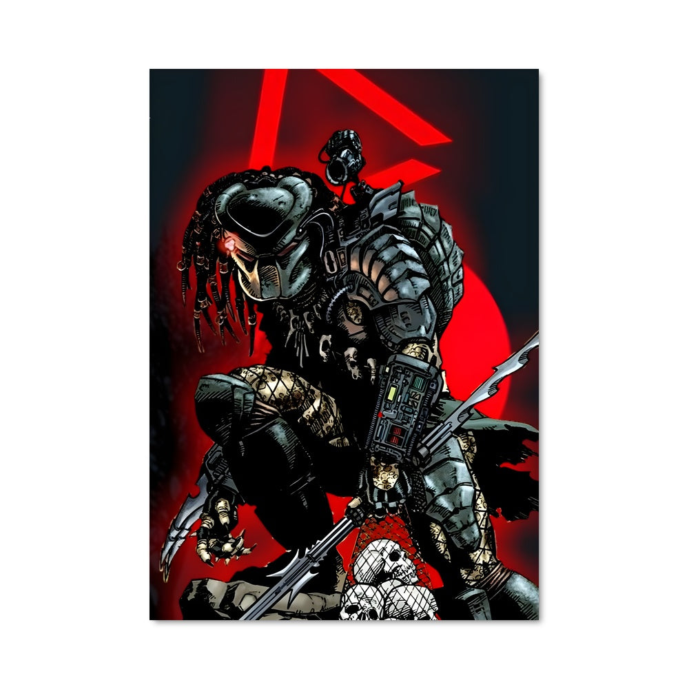 Poster Chasseur Rouge